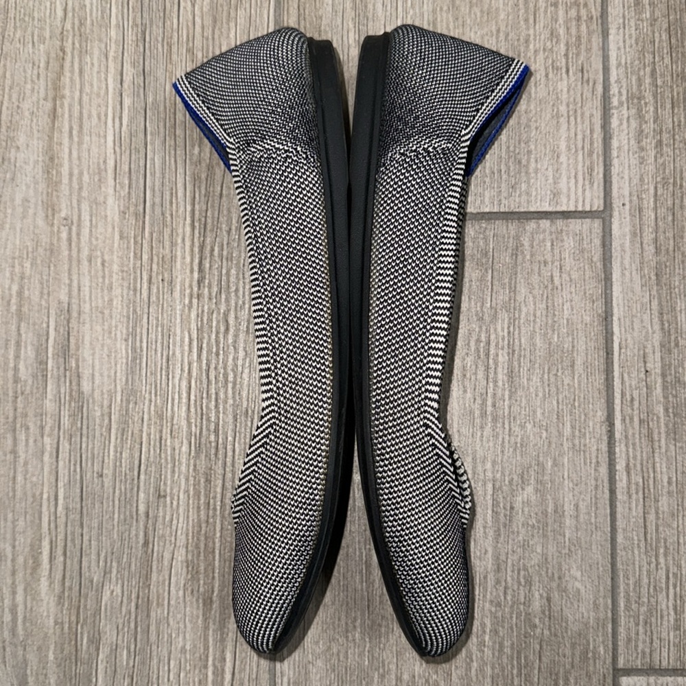Rothy’s Navy Birdseye Round Toe Size 8 - Picture 9 of 15